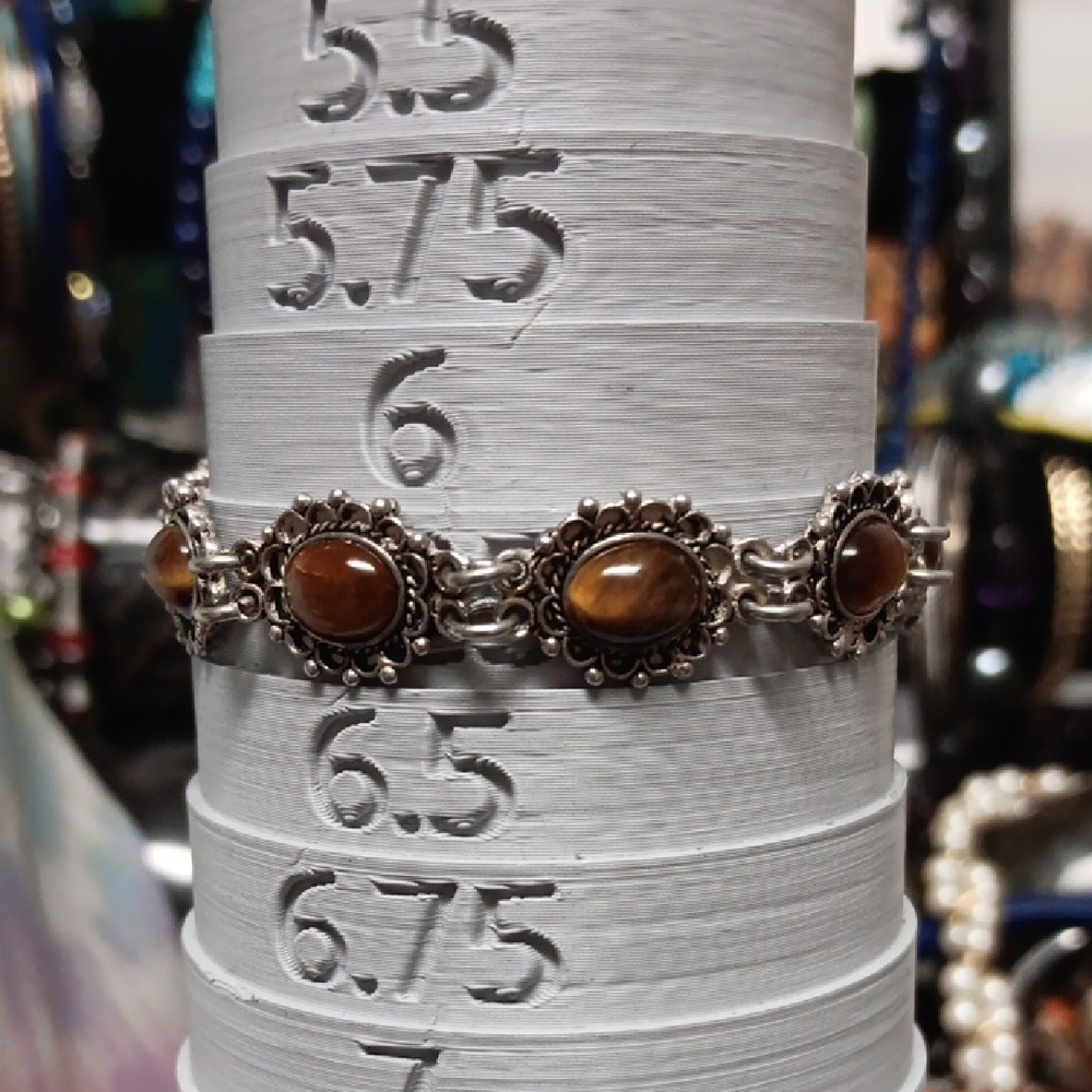 Tiger Eye 925 Ekrem Turkish Antique Bracelet